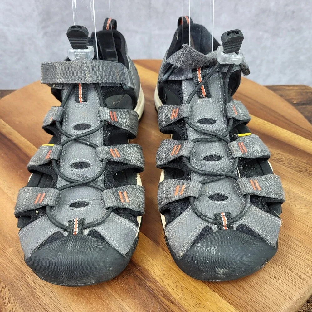 Keen Newport H2 Sandals Boys 5 Gray Closed Toe Hiking Water Shoes‎ Sport Outdoor